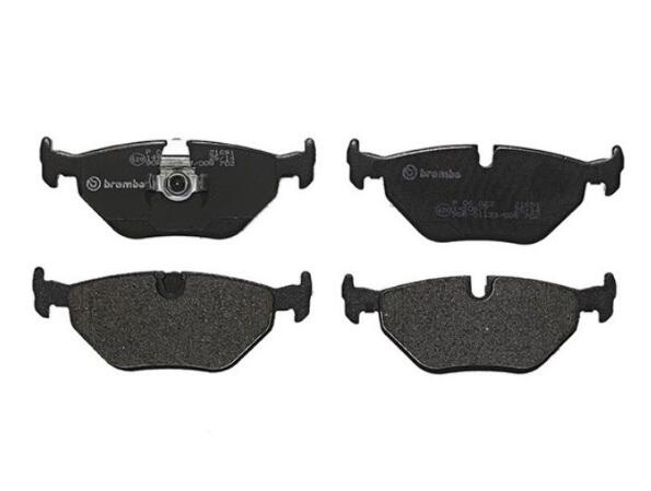 BMW Disc Brake Pad Set - Rear (Low-Metallic) 34216778168 - Brembo P06023